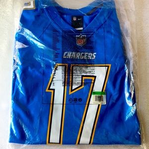 NFL Men’s XL Nike Jersey Football Chargers  New With Tags RIVERS # 17 Player